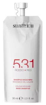 SELECTIVE PROFESSIONAL Шампунь-маска для возобновления цвета волос 531, красный 30 мл