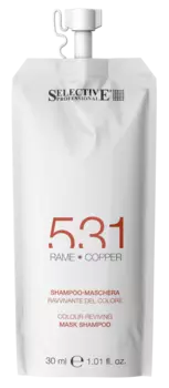 SELECTIVE PROFESSIONAL Шампунь-маска для возобновления цвета волос 531, медный 30 мл
