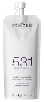 SELECTIVE PROFESSIONAL Шампунь-маска для возобновления цвета волос 531, фиолетовый 30 мл