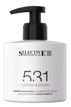 SELECTIVE PROFESSIONAL Шампунь-маска для возобновления цвета волос 531, коричневый 275 мл