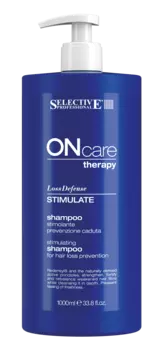 SELECTIVE PROFESSIONAL Шампунь стимулирующий предотвращающий выпадение волос / On Care Hair Loss 1000 мл