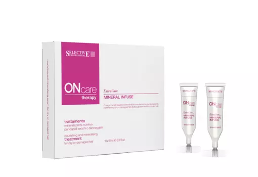 SELECTIVE PROFESSIONAL Сыворотка питательная для волос / On Care Therapy Mineral Infuse 10 х 10 мл