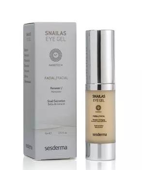 SESDERMA Гель обновляющий для век / SNAILAS Eye gel 15 мл