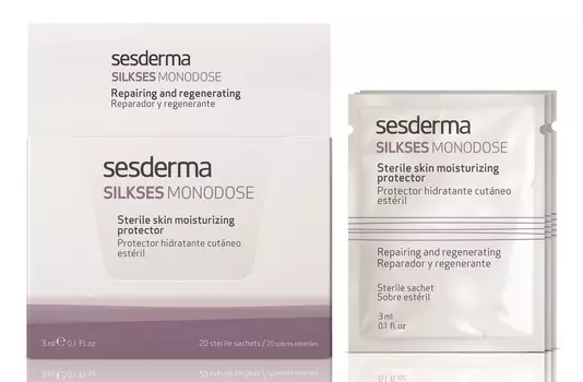 SESDERMA Крем-протектор увлажняющий в индивидуальных упаковках / SILKSES MONODOSE 20*3 мл