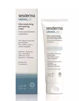 SESDERMA Крем ультраувлажняющий и восстанавливающий для тела / UREMOL 20 Ultra moisturizing and repairing cream 75 мл