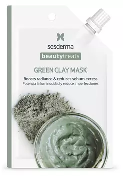 SESDERMA Маска глиняная для лица / BEAUTY TREATS Green clay mask 25 мл