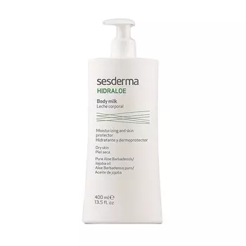 SESDERMA Молочко для тела на основе масла жожоба и алоэ вера / HIDRALOE Body milk 400 мл