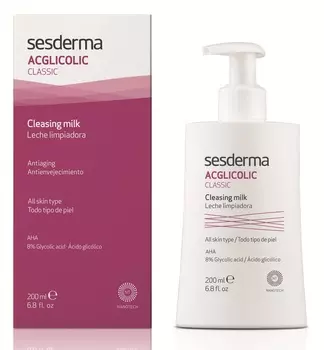 SESDERMA Молочко очищающее для лица / ACGLICOLIC Classic 200 мл