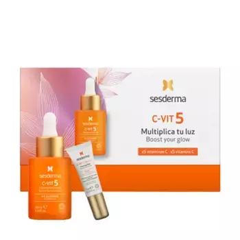 SESDERMA Набор для лица (cыворотка 30 мл + флюид 10 мл) C-VIT 5