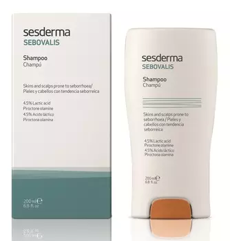 SESDERMA Шампунь для волос / SEBOVALIS 200 мл