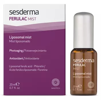 SESDERMA Спрей-мист липосомальный против фотостарения для лица / FERULAC 20 мл