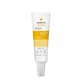SESDERMA Средство солнцезащитное с нежностью шелка для лица SPF50 / REPASKIN SILK TOUCH Facial sunscreen 50 мл