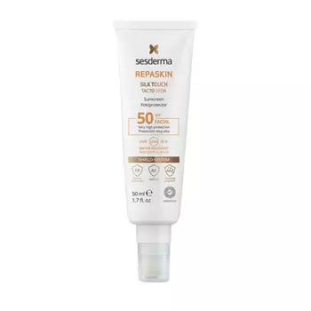 SESDERMA Средство солнцезащитное с нежностью шелка для лица / Repaskin Silk Touch Facial Sunscreen SPF 50 50 мл