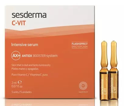 SESDERMA Сыворотка интенсивная 12% / C-VIT 5*2 мл