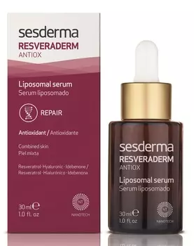 SESDERMA Сыворотка липосомальная антиоксидантная для лица / RESVERADERM 30 мл