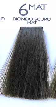 SHOT 6MAT краска с коллагеном для волос, матовый темный блонд / DNA COLOR 100 мл