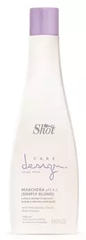 SHOT Маска для осветленных и мелированных волос / Care Design 250 мл