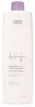 SHOT Маска для осветленных и мелированных волос / Care Design 1000 мл