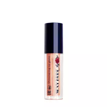 SHU Блеск мерцающий для губ, №451 мерцающий нюдовый / SEXY NUDE 3 мл