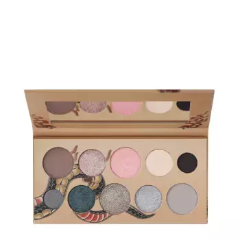 SHU Палетка теней для век, №147 серо-нюдовый с сияющим розовым / COLOR SPLASH 13,6 гр