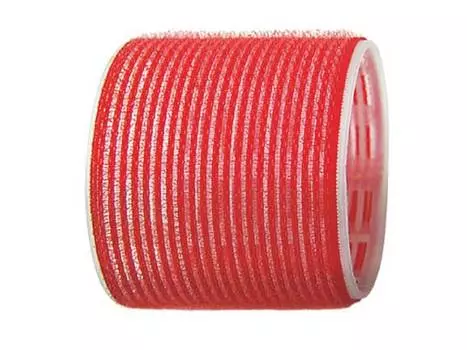 SIBEL Бигуди-липучки красные 70 мм 6 шт/уп