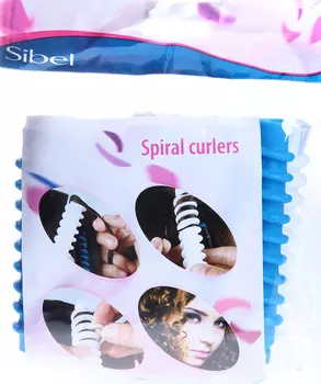 SIBEL Бигуди спиральные 16 мм 12 шт/уп