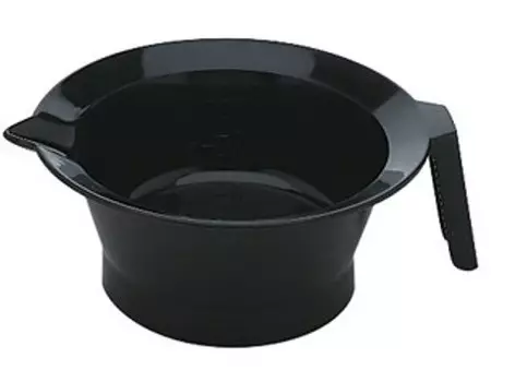 SIBEL Чаша S (10) для краски с ручкой черная (15210-02)