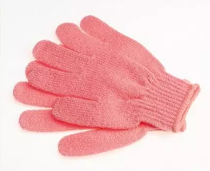 SIBEL Мочалка-перчатка цветная