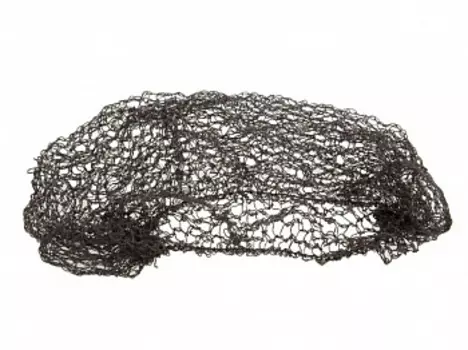 SIBEL Сеточка-косынка для бигуди, на резинке, мелкая, коричневая