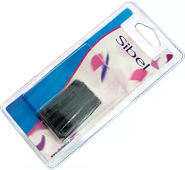 SIBEL Шпильки 45мм чер.прям. 50шт/уп