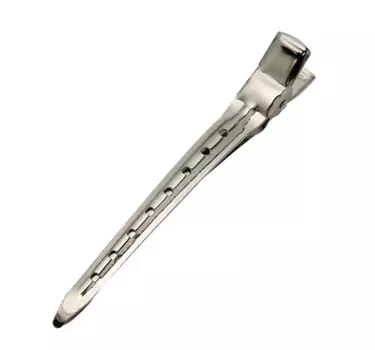 SIBEL Зажим металлический средний 12шт/уп, Sibel