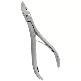 SILVER STAR Кусачки для кутикулы 12 мм, пологое лезвие, форма Бишкек, клепка / CLASSIC