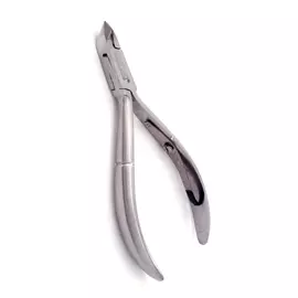 SILVER STAR Кусачки для кутикулы (5 мм), одинарная пружина, сэндвич / CLASSIC