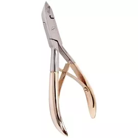 SILVER STAR Кусачки для кутикулы (6 мм), полузолотое покрытие / ECONOM