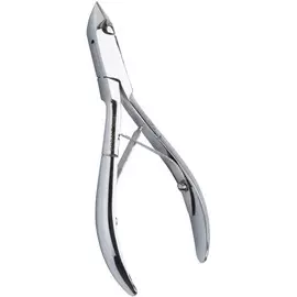 SILVER STAR Кусачки для кутикулы блестящие (7 мм), классическая форма, сэндвич / COBALT