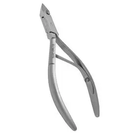 SILVER STAR Кусачки для кутикулы матовые (6 мм), маленькая пятка, удлиненные ручки, сэндвич / COBALT