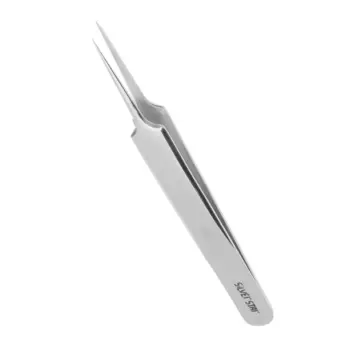 SILVER STAR Пинцет игла, с плечиками