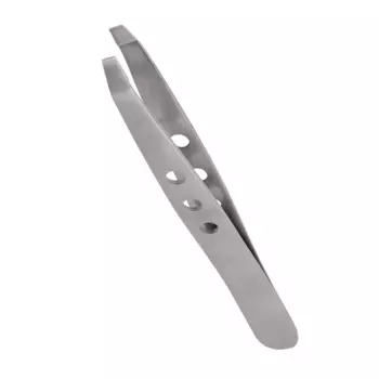 SILVER STAR Пинцет косметологический / CLASSIC 100 мм