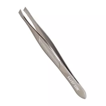 SILVER STAR Пинцет косой АТ 9964 / CLASSIC
