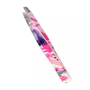 SILVER STAR Пинцет косой цветной / CLASSIC