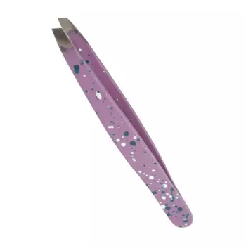 SILVER STAR Пинцет косой цветной / CLASSIC