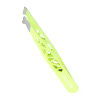 SILVER STAR Пинцет косой с отверстиями, неоновый / CLASSIC