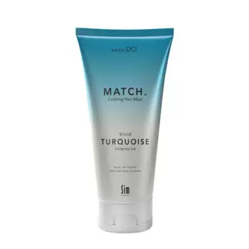 SIM SENSITIVE Маска оттеночная бирюзовая / SensiDo Match Vivid Turquoise 200 мл