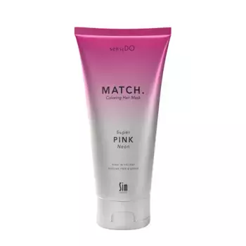 SIM SENSITIVE Маска оттеночная неоновая розовая / SensiDo Match Super Pink 200 мл