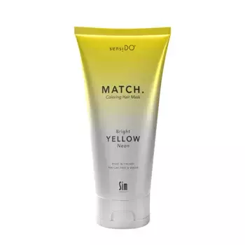 SIM SENSITIVE Маска оттеночная неоновая желтая / SensiDo Match Bright Yellow 200 мл