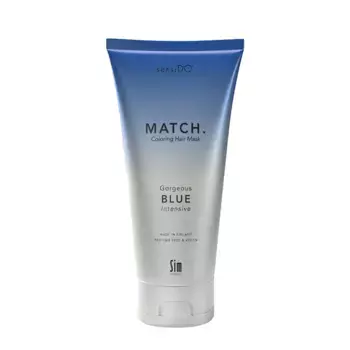 SIM SENSITIVE Маска оттеночная синяя / SensiDo Match Gorgeous Blue 200 мл