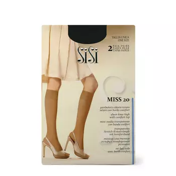 SISI Гольфы Nero 0, 2 пары / Sisi Miss 20