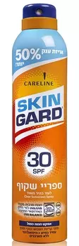 SKIN GARD Спрей солнцезащитный для тела SPF 30 / CARELINE 300 мл