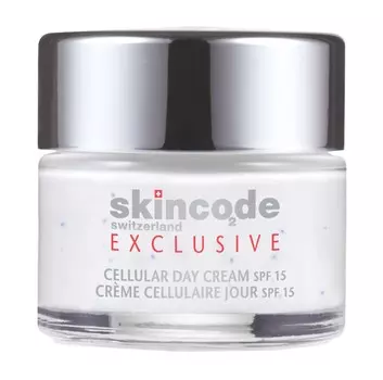 SKINCODE Крем клеточный омолаживающий дневной для лица SPF 15 / EXCLUSIVE 50 мл