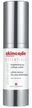 SKINCODE Крем осветляющий для контура глаз / ESSENTIALS ALPINE WHITE 15 мл